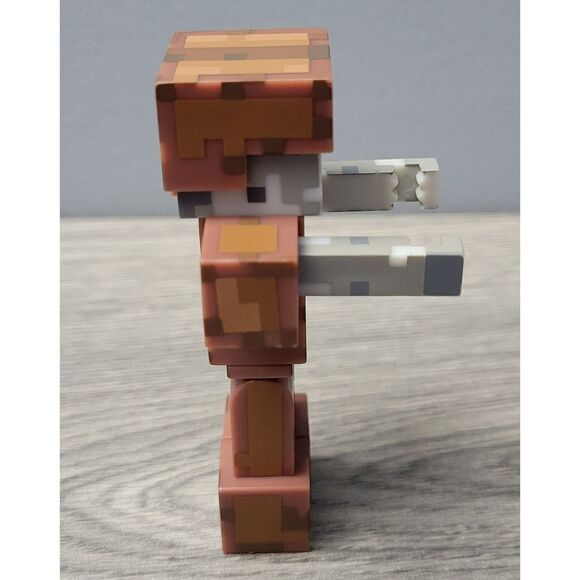 Jazwares LLC Mojang‎ AB Minecraft Skeleton in Leather Armour Action Figure Only - Picture 4 of 9